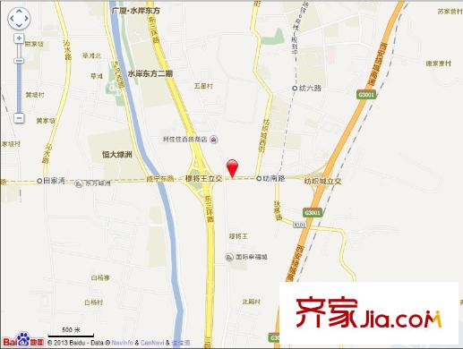 中鐵?繽紛新城區(qū)位圖