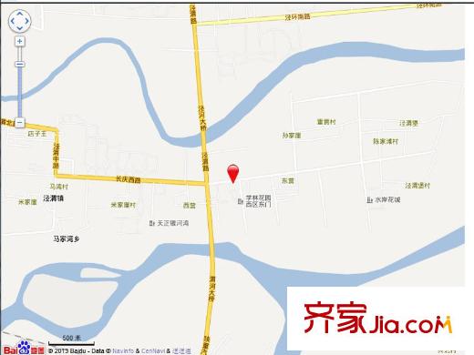 涇渭?馨佳苑電子地圖