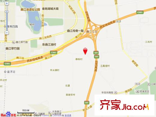 西安三迪楓丹電子地圖