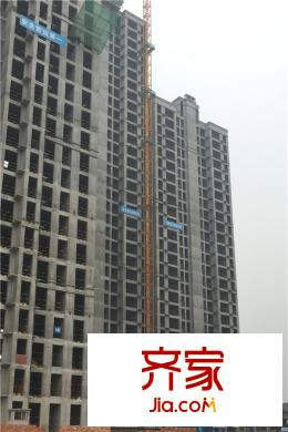 西安三迪楓丹工地進(jìn)度圖（2015.9.29)