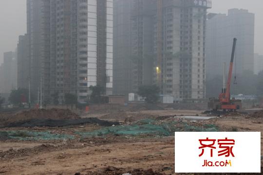 曲江漢華城施工進(jìn)度圖（2014.10.08）