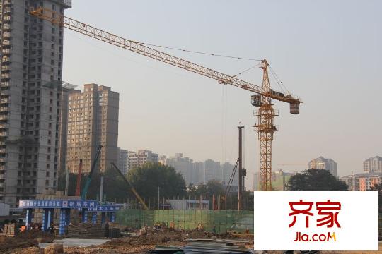 曲江漢華城施工進(jìn)度圖（2014.10.26）