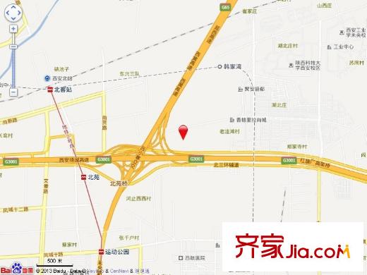 華宇時(shí)間城電子地圖