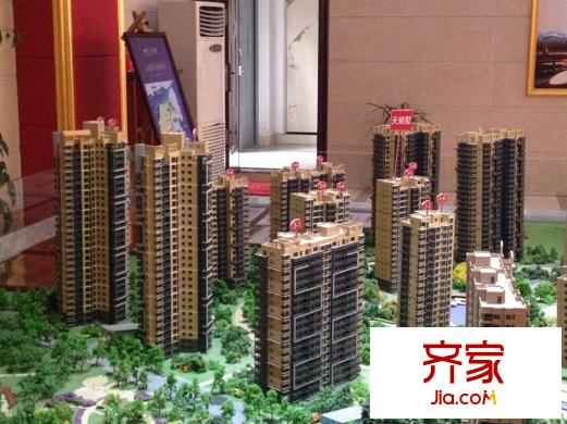 億龍金河灣售樓部沙盤圖（2013.10.29）