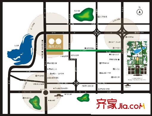 新福興?紐約城區(qū)位圖