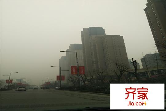中海?凱旋門(mén)路邊外景