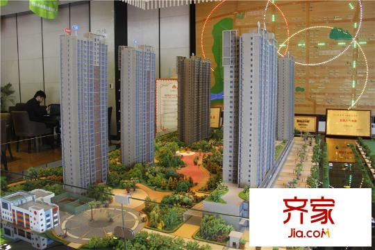 仕府公館沙盤圖東北視角（攝于2015.4.21）