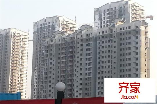 華宇時間城二期工程已封頂（攝于2015.1.8）