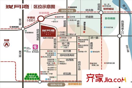 瓏月灣區(qū)位圖