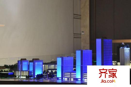 萬科?賽高悅府售樓部沙盤圖（2015.12）