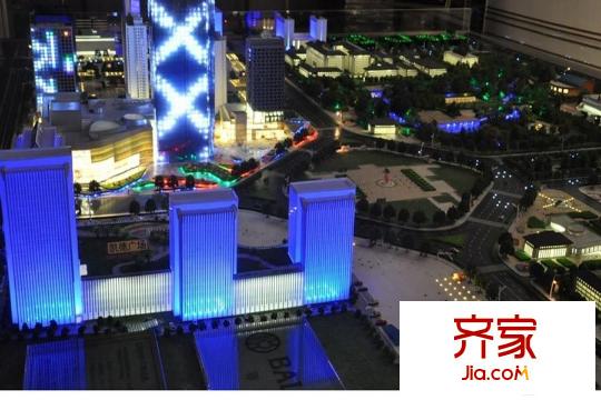 萬科?賽高悅府售樓部沙盤圖（2015.12）