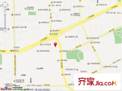 泊闌地交通圖 