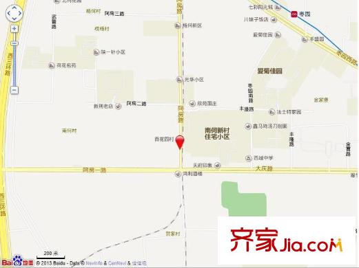 阿房大廈交通圖 