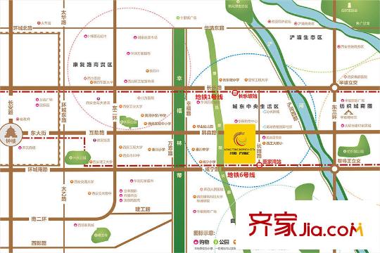 龍騰萬都匯區(qū)位圖