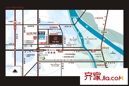 中海?悅墅區(qū)位圖