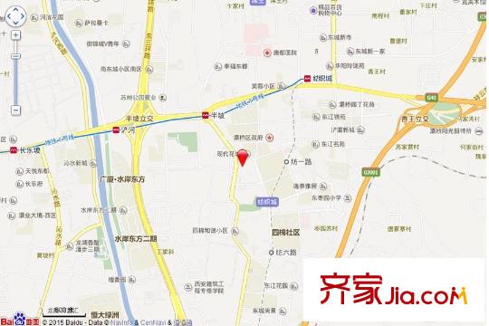 瓏月灣百度電子地圖