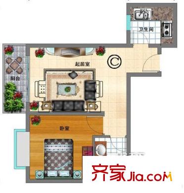 阿房大廈 1室
