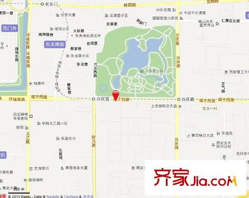 質(zhì)監(jiān)局家屬院交通圖