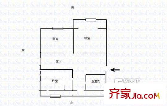建秦苑 戶型圖