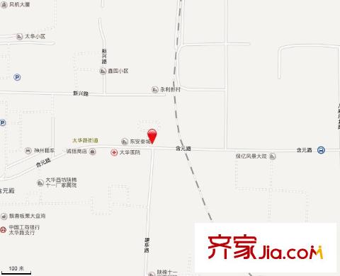 含元景軒交通圖