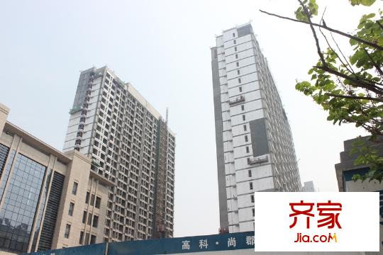 高科?尚郡1、2號樓施工進(jìn)度（20150420）