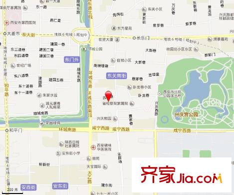古新巷小區(qū)交通圖