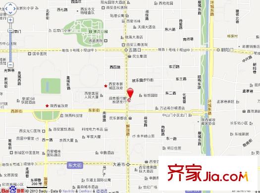 皇城壹平方米交通圖