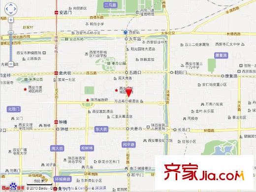 皇城壹平方米交通圖電子地圖