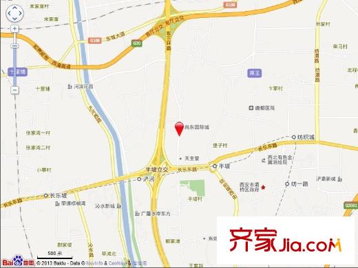 新尚東城交通圖