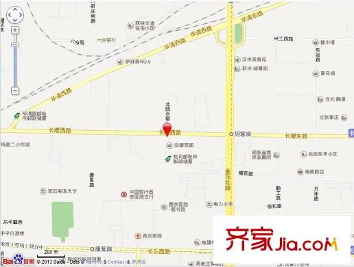 南四合窯交通圖 