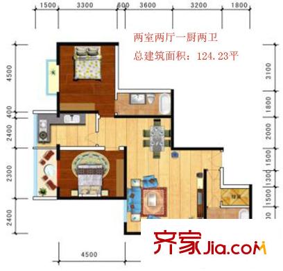 公園大觀戶型圖
