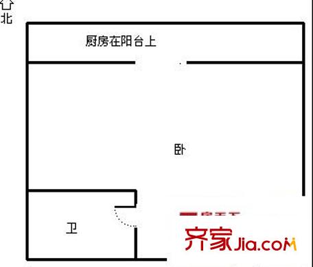 廣豐國(guó)際 1室 戶型圖