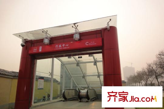 鳳城九號周邊配套-地鐵行政中心站