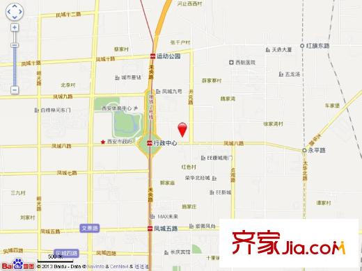 鳳城九號電子地圖