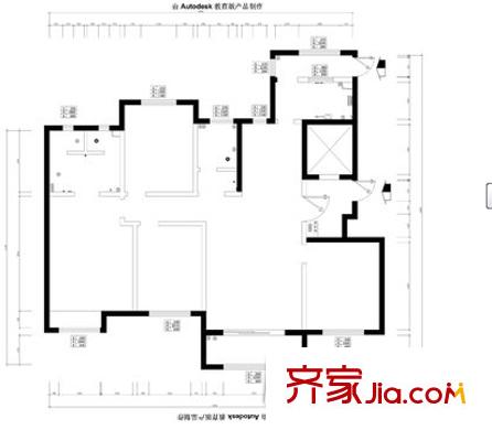 海珀香庭 2室 戶型圖