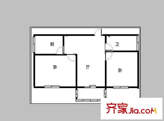  御園溫泉小區(qū) 戶型圖