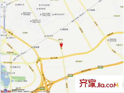 數(shù)碼家園交通圖
