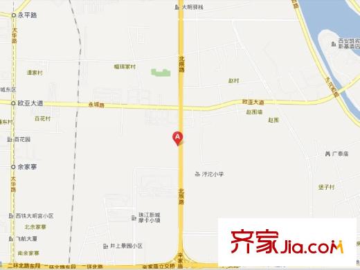 綠地香樹花城電子地圖