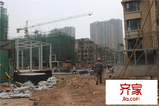綠地香樹花城施工現(xiàn)場(chǎng)實(shí)拍（2015.09.09）