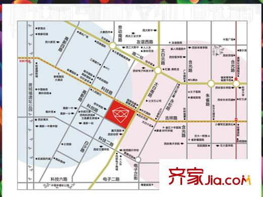 上上城交通圖上上國際