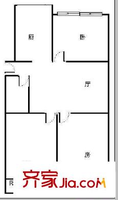 南廣濟(jì)街小區(qū)戶型圖廣濟(jì)街小區(qū) 2室 戶型圖 2室2廳1衛(wèi)1廚