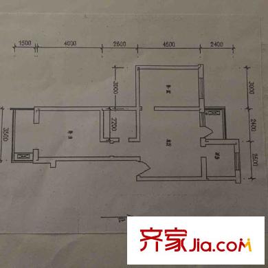 時(shí)代庭園 2室 戶型圖