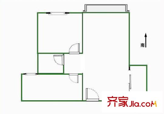 西安 北池頭 戶型圖