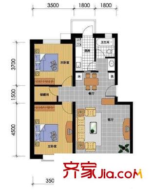 優(yōu)座華城戶型圖2211－1 