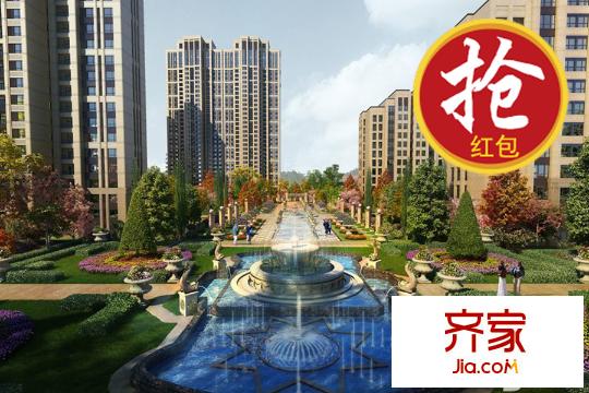 曲江?華著中城外景圖