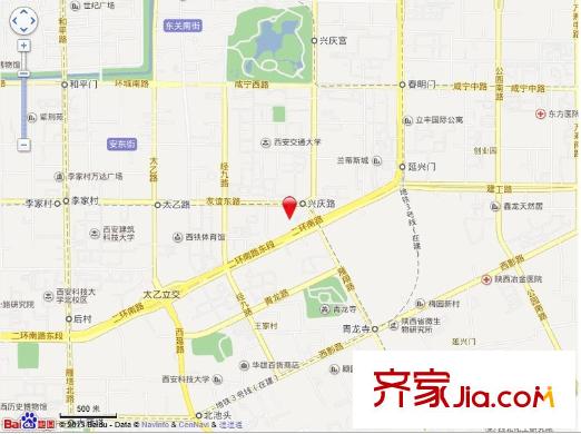 嘉美大廈交通圖 