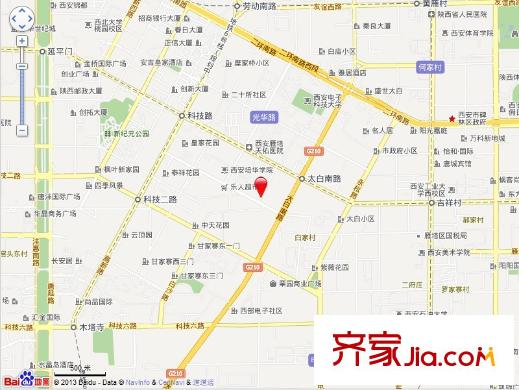 融鑫園小區(qū)交通圖