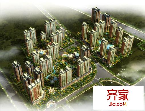 灞業(yè)?大境鳥瞰圖