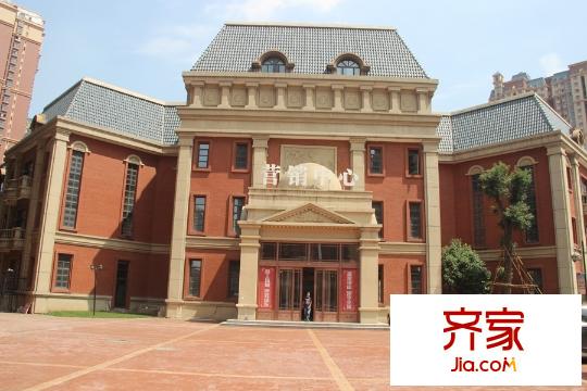 灞業(yè)?大境售樓部外（20150701）