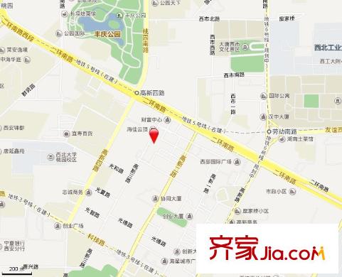 財(cái)富中心二期交通圖